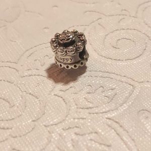 Pandora birthday cake charm